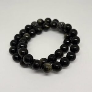 Apyrankė Auksinio atspalvio Obsidianas