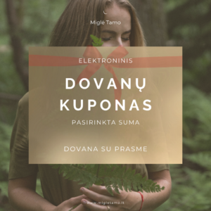 Miglė Tamo dovanų kuponas